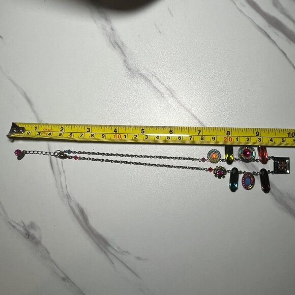Firefly La Dolce Vita Necklace With Swarovski Crystals & Czech Glass Beads Multi - Picture 11 of 11